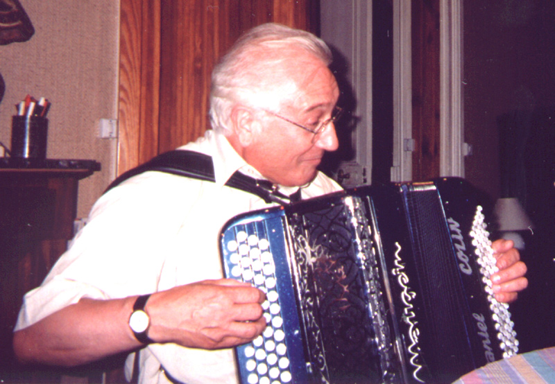 L'accordéoniste Daniel Colin